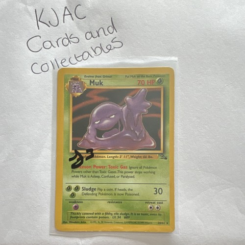 Pokémon muk 1995 - 28/62,