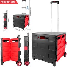 Heavy duty folding trolley box - heavy,