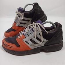 Adidas IRAK ZX8000 GTX Mens Trail Running Trainers - Orange / Multi -Size 8.5 UK