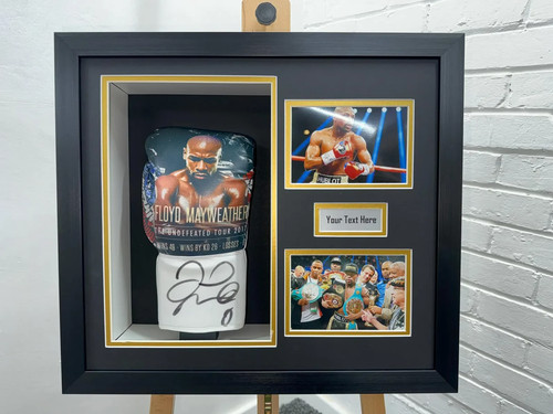 Boxing glove display frame - display,