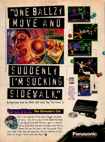 Panasonic 3do ballz - panasonic,