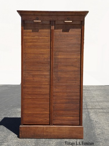 Antique tall double oak - 70",