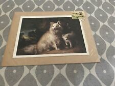 antique thomas gainsborough print - Pomeranian Bitch And Puppy