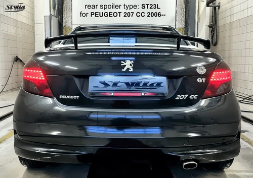 Spoiler rear boot trunk - rear,