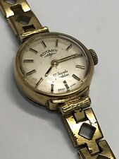 Rotary Ladies 17 Jewels Incabloc Vintage Mechanical Watch -Needs Bracelet Repair
