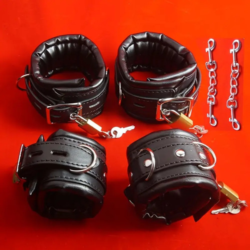 Thick padded handcuffs - padded,