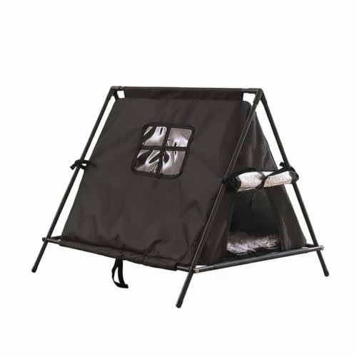 Tent style bed with - soft, iron