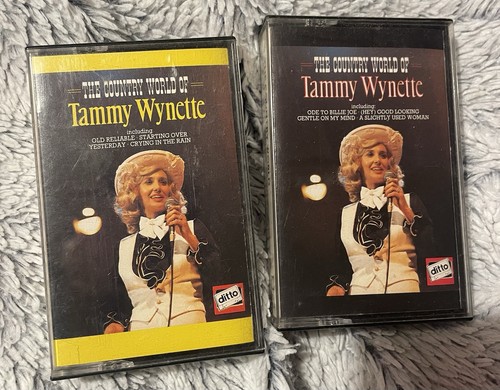 Tammy wynette cassettes - x,