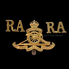 Royal Artillery Cap Badge and