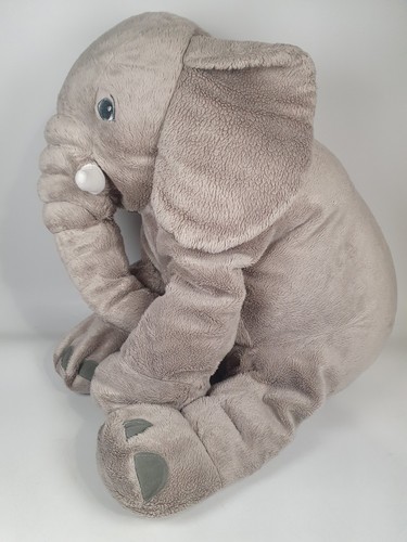 Large ikea grey elephant soft - ikea,