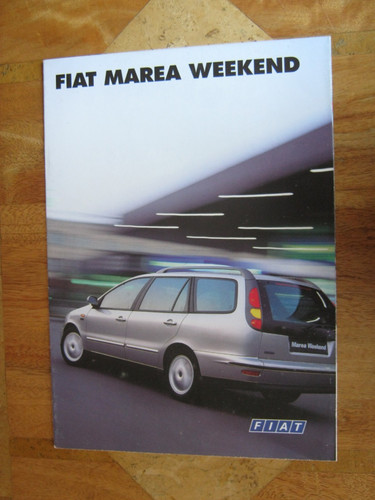 Fiat marea weekend - marea, brochure