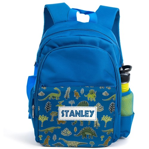 Personalised dinosaur backpack - personalised,