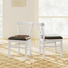 2 Pcs Mid-Century Armless