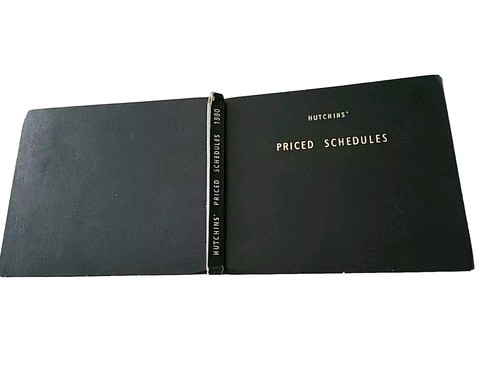 Hutchins priced schedules - hutchins,