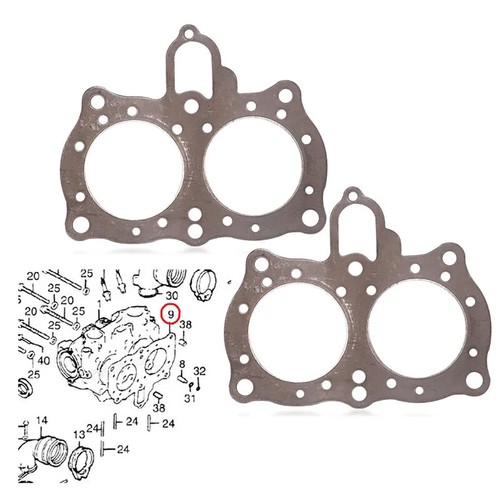 2pcs cylinder head gasket for - 2pcs,