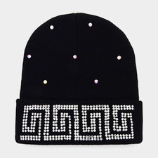 NEW WT BLACK Bling Studded