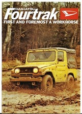 Daihatsu fourtrak 1981 1982 - daihatsu, uk