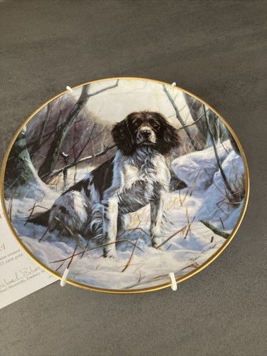 The springer spaniel plate - the,