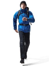 Berghaus Men's Paclite Gore-Tex Waterproof Over Trousers Pant 432373B50 Black