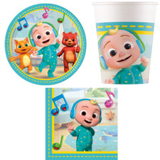 COCOMELON Party Plates, Cups