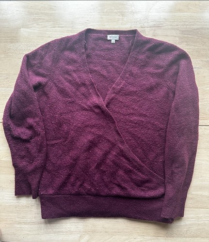 Warm burgundy jumper for - , women