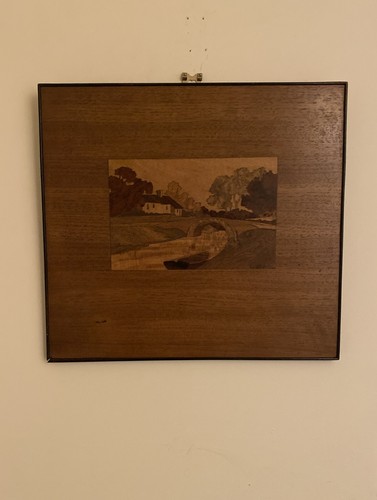Rare antique marquetry art - rare,