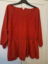 Ladies Cotton Traders Red