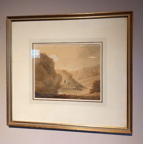 Fine rare georgian landscape - fine,