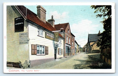 Postcard cobham the leather - postcard,