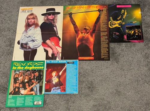 Great white magazine cuttings - great,