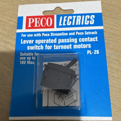Peco black lever - peco, pl-26
