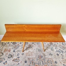 Beaver and Tapley 33 Teak Floating Shelf Long 84 Cm Mid Century Retro Style