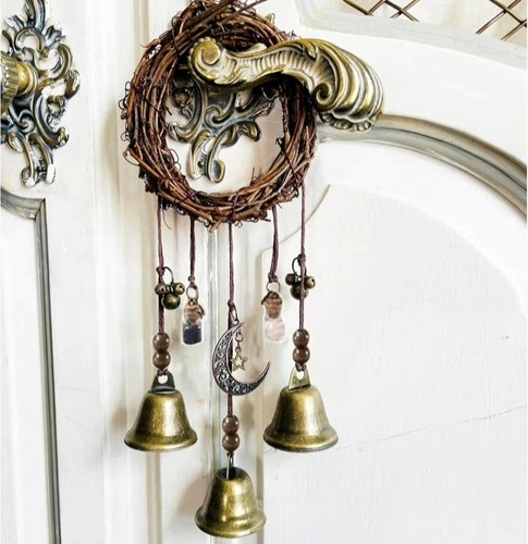 Witch bells door handle hanger - bells,