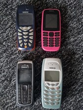 4 X Nokia Brick Phones - 3410