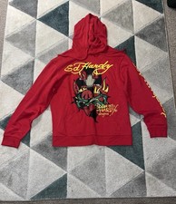 Men’s Red Ed Hardy Graphic