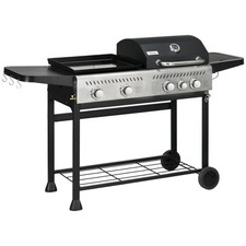 Outsunny Gas Grill and Plancha
