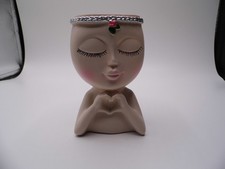 Cute Lady Face Planter Pot
