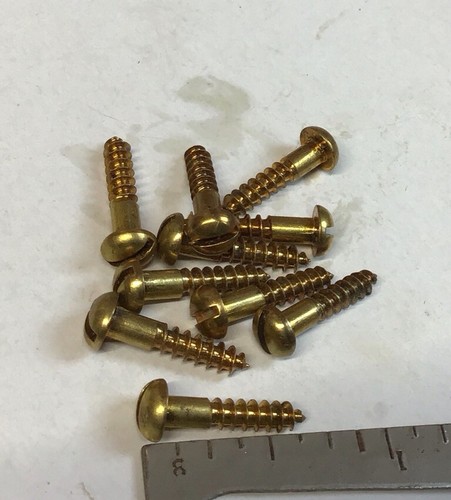 Round head slotted - 5/8”,