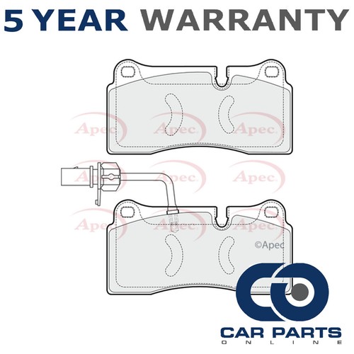 Brake pads set rear - pads, fits