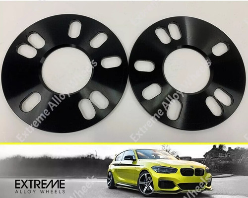 Alloy wheel spacers 5mm - alloy,