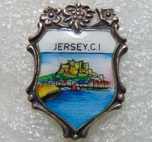 Vintage silver tone - tone, jersey