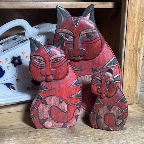 Laurel burch style carved - burch,