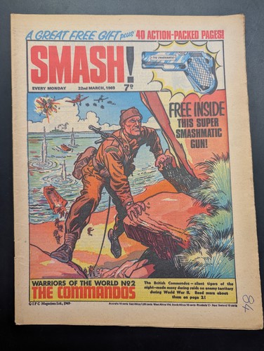 Smash comic 22nd march 1969 - smash!,