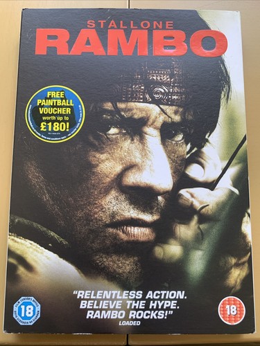 Rambo dvd sylvester stallone - rambo,