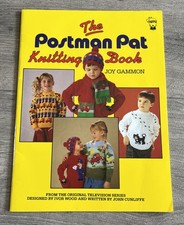 KNITTING PATTERN Postman Pat knitting book 8 designs jumper van jess toy (B0) 