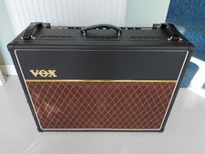 Vox AC30 C2 valve amp 2x12 Celestion Greenback G12M speakers reverb top boost
