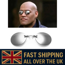 1pc Clip On Nose Glasses Round
