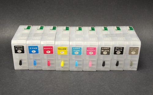 Refillable 9pc ink - refillable,