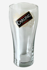 Carling pint glass black - carling,