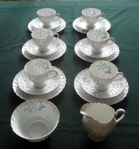 Vintage bone china - bone, set